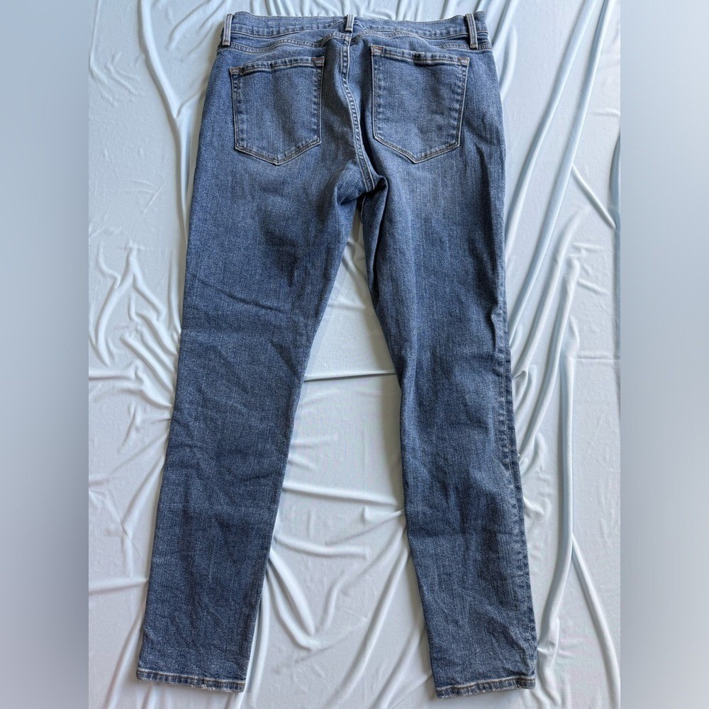 Frame Denim Women's Blue Skinny Jeans - Picture 3 of 5